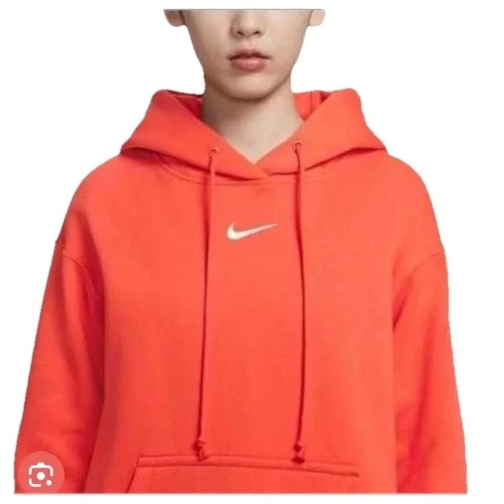 NIKE Women's NSW Phoenix Fleece Pullover Hoodie Sweatshirt Sz MED NEW DQ5860-633